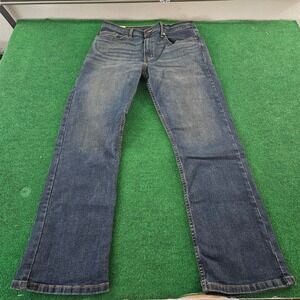 George‎ Mens Bootcut Jeans Dark Wash Denim Size 32x30 Made in Mexico